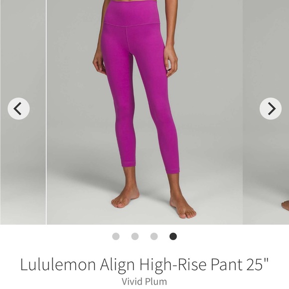 lululemon align high rise pant 25” - Picture 8 of 8